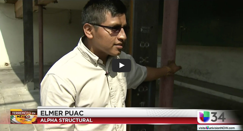 Alpha Structural, Inc Featured on Univision 34