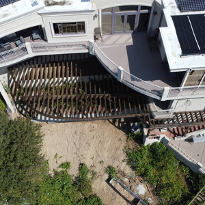 Hillside Deck Foundations