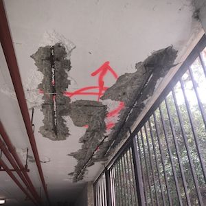 Spalling Concrete Photo